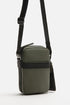 RUBBERISED CROSSBODY BAG